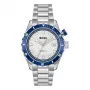 Relógio de homem BOSS 1514212 42mm aço inoxidável mostrador azul cronógrafo