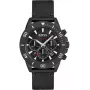 Cronógrafo de homem BOSS Skymaster 1513940 43mm aço inoxidável mostrador azul