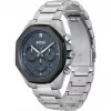 BOSS Skymaster cronógrafo de homem 1514015 43mm aço inoxidável mostrador azul
