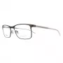 Óculos de sol BOSS BOSS0967ITSYZ homem retangulares armação preta lentes cinzentas 54/17/145 mm