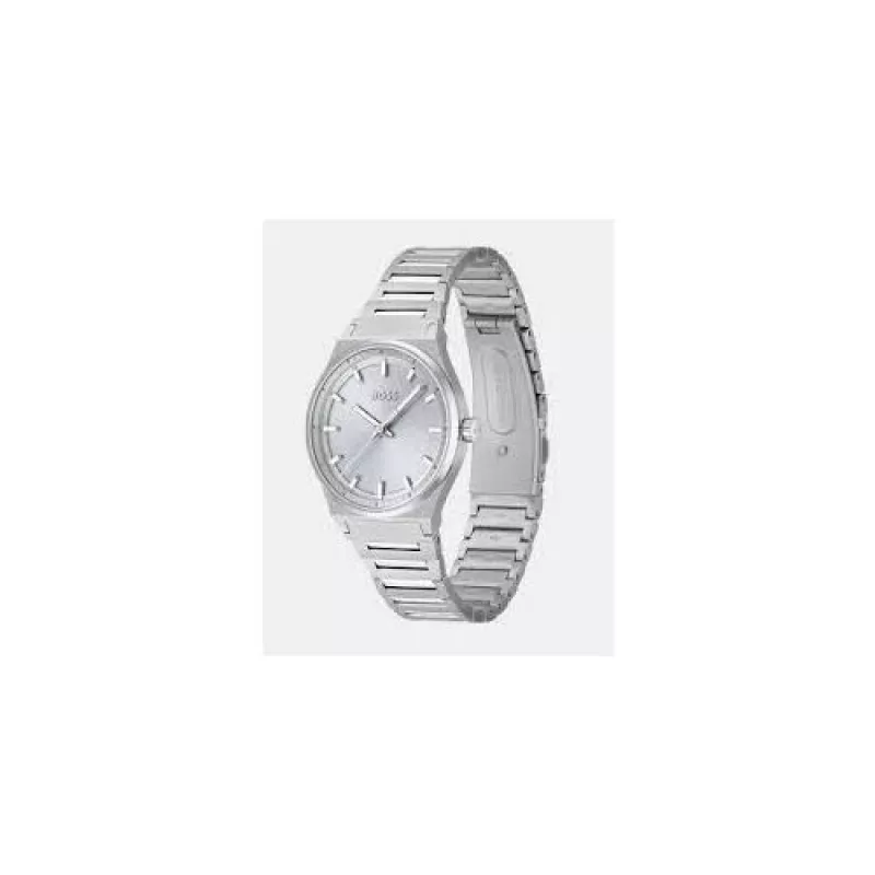 Relógio BOSS unissexo 1502736 (32mm) malha de aço inoxidável prateada