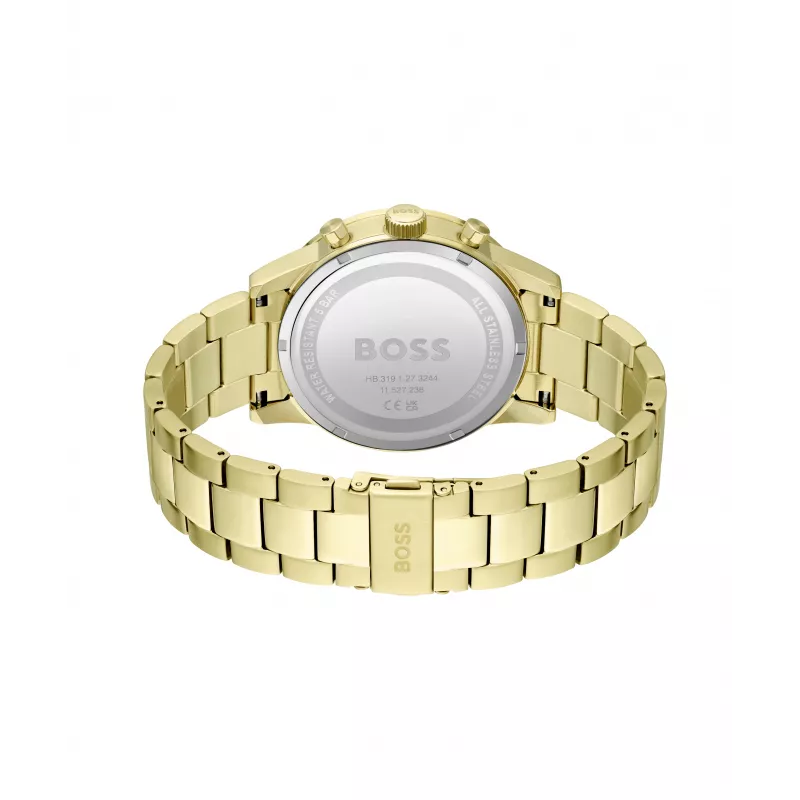 BOSS Relógio Homem 1513923 (46mm) - Mostrador Azul, Cronógrafo de Aço Inoxidável