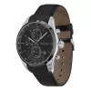 Relógio de homem BOSS 1514224 (44,5 mm) cronógrafo de quartzo mostrador azul bracelete de pele castanha