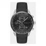 Relógio de homem BOSS 1514224 (44,5 mm) cronógrafo de quartzo mostrador azul bracelete de pele castanha
