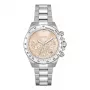 BOSS relógio de senhora analógico de quartzo 1502615 38mm bracelete de malha milanesa de aço inoxidável ouro rosa