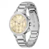 Relógio de mulher BOSS 1502676 quartzo 37 mm aço inoxidável prateado/ouro rosa