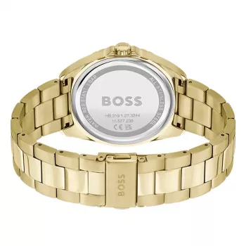 BOSS Relógio de mulher 1502714 Quartzo Analógico 38mm Aço Inoxidável Prateado