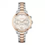 BOSS relógio de senhora 1502564 38mm bracelete de malha milanesa de aço inoxidável prateada