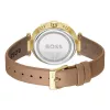 Relógio de mulher BOSS 1502772 36mm aço inoxidável quartzo analógico prateado