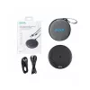 BOYA Blobby Microfone de conferência omnidirecional sem fios, preto