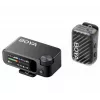 BOYA BOYAMIC 2-02 sistema de microfone sem fios 2,4GHz, supressão de ruído com IA, 2 recetores + 1 emissor (USB-C) preto
