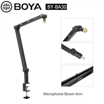 BOYA BY-BA30 Braço articulado para microfone, aço, preto