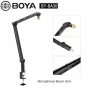 Braço de microfone BOYA BY-BA30, aço, preto