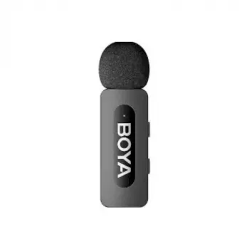 BOYA BY-V3 microfone sem fios para dispositivos iOS Lightning