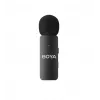 BOYA BY-V4 sistema de microfone sem fios 2,4GHz com 4 emissores e 1 recetor (ligação de 3,5mm) preto