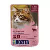 Bozita Pedaços de carne de vaca em geleia Alimento húmido para gatos 85g