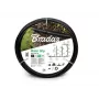 Bradas DSWWM50-SET1 Conjunto de mangueira de jardim 50 m, 1/2 polegadas, PVC 3 camadas com engates rápidos, bico de aspersão e adaptador de torneira