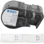 Etiquetas autolaminadas de vinil para cabos e fios Brady M-214-483, branco, 21,34 x 48,77 mm, transferência térmica, 100 unid. por embalagem