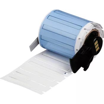 BRADY PermaSleeve rolo de etiquetas termorretráteis, branco, 19.05mm x 4.87m