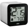 Braun BC 25 WP-DCF despertador de rádio controlado branco com anúncio por voz (60076)