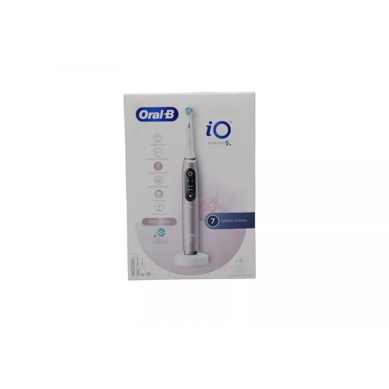 Braun Oral-B iO Series 9N conjunto de escova de dentes elétrica Rose Quartz