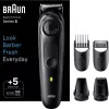 Aparador de barba Braun Series 5 BT5441 com 40 definições de comprimento e 100 min. de autonomia
