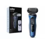 Máquina de barbear elétrica Braun Series 61 - B1000s Molhado & Seco Azul