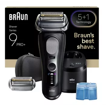 Máquina de Barbear Elétrica Braun Series 9 9660cc com Cabeça de Corte de Substituição