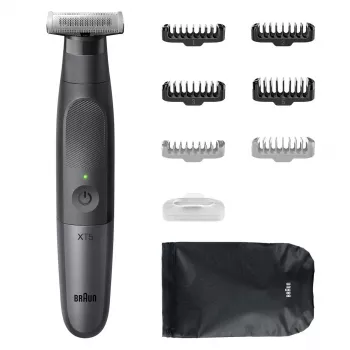 Braun Series X XT5200 Aparador e máquina de barbear híbrida preto