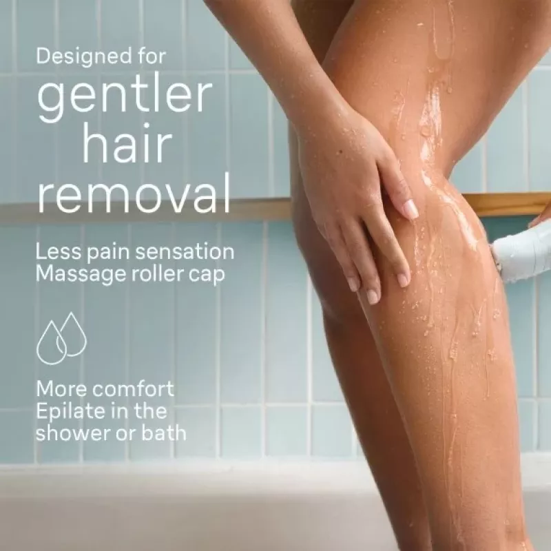 Depiladora a seco Braun Silk-épil 5-041 com 28 pinças MicroGrip, SensoSmart, Smartlight, branco/rosa
