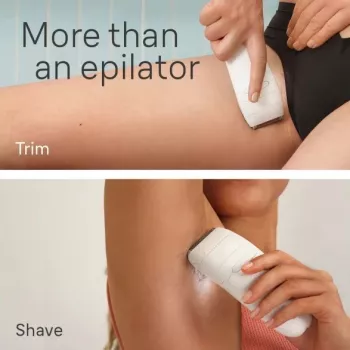 Depiladora a seco Braun Silk-épil 5-041 com 28 pinças MicroGrip, SensoSmart, Smartlight, branco/rosa