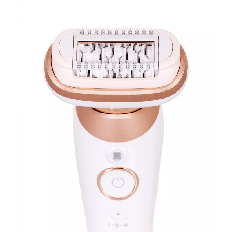 Braun Silk-épil 9 Flex SkinSpa SES9-481 3D depiladora, Wet & Dry, branco/dourado