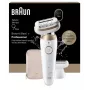 Braun Silk-épil 9 Flex 9-030 depiladora dourado branco