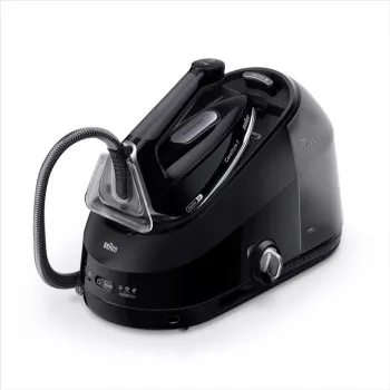 BRAUN Gerador de Vapor IS5249BK - 2400 W, 7,5 bar, Depósito 2 L, Preto/Cinzento