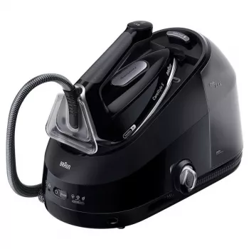 BRAUN Gerador de Vapor IS5249BK - 2400 W, 7,5 bar, Depósito 2 L, Preto/Cinzento