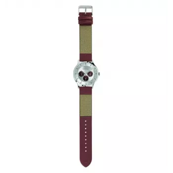Relógio de homem Breil TW1733 35mm bracelete de malha Milanese de aço inoxidável mostrador preto