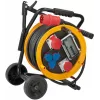 Brennenstuhl 1319200010 tambor de cabo 230-400 V 25m H07RN-F 5G2.5 com 5 tomadas IP44