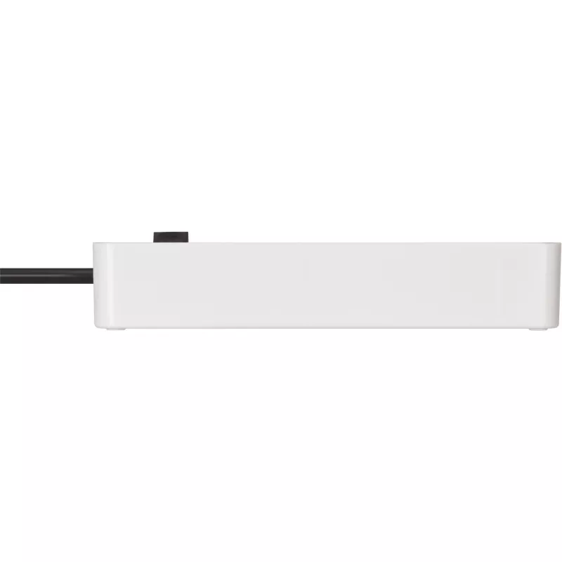BRENNENSTUHL Connect Ecolor régua de tomadas WLAN 3 tomadas (branco/preto, cabo de 1,5 m, controlo por voz, temporizador, app)