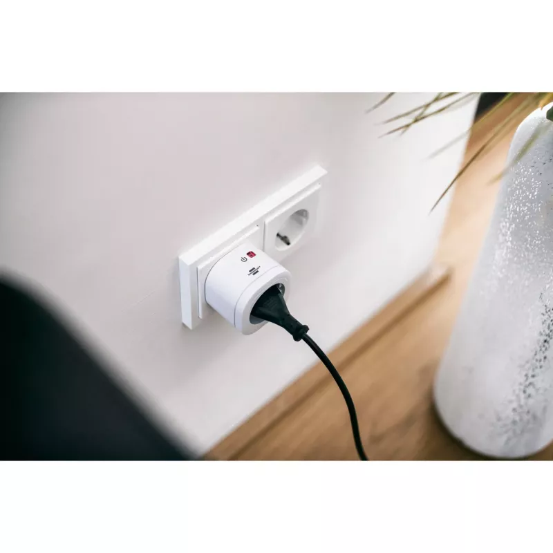 Brennenstuhl Connect Tomada inteligente WiFi WA 3600 XS02, branco, controlo por voz, temporizador, app