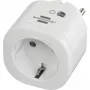 Brennenstuhl Connect Tomada inteligente WiFi WA 3600 XS02, branco, controlo por voz, temporizador, app