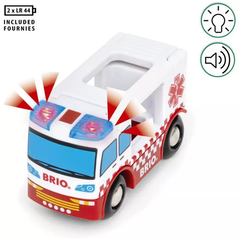 Veículo de brincar ambulância BRIO World