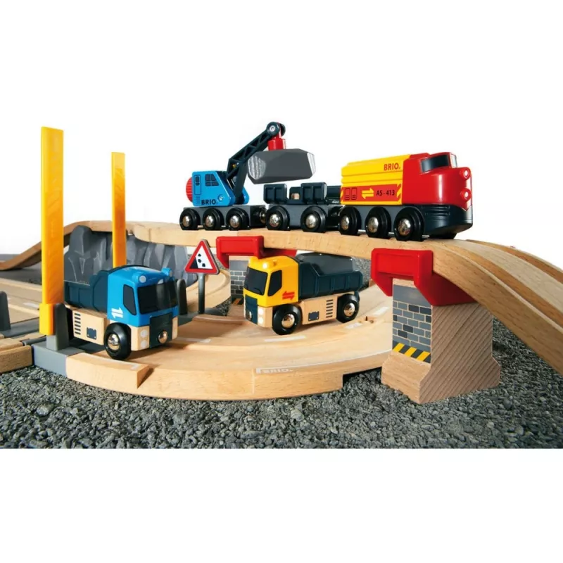 BRIO World Estradas & carris conjunto de carga de pedras