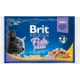 BRIT Premium Cat Fish Plate comida húmida para gatos 4x100g