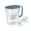 Jarra filtrante Brita Style Essential+ com 2 cartuchos MaxtraPro PP (2,4 l, azul-escuro)