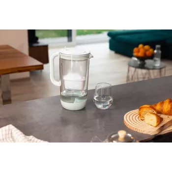 Jarro filtrante BRITA Style Glass 2,5 l com filtro MAXTRA PRO - menta