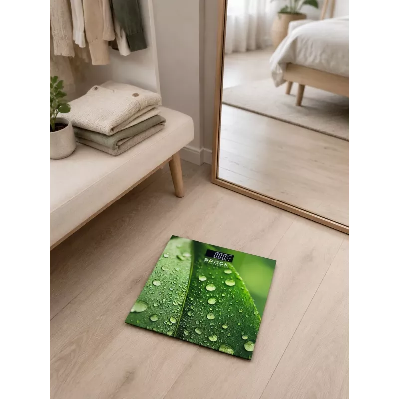 Brock BS 003 balança de casa de banho, 2 pilhas AAA incluídas