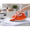 Ferro de engomar a vapor Brock BSI 5503 OR 2600W base cerâmica laranja