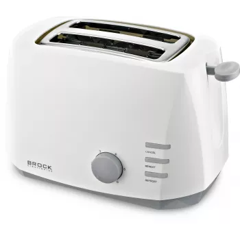 Torradeira Brock BT 1002 WH 800W, branca