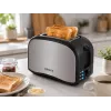 Torradeira Brock BT 1003 SS 800W, preto/aço inoxidável