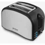 Torradeira Brock BT 1003 SS 800W, preto/aço inoxidável